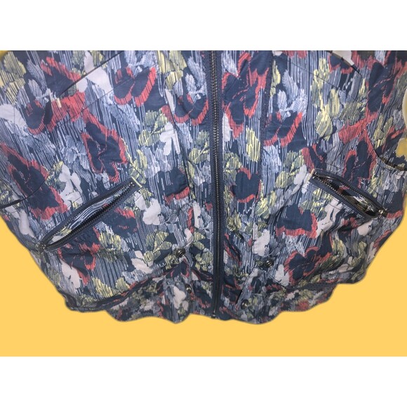 Free People Movement Supernova Floral Vest Hoodie XS NWT Fast Shipping - Picture 6 of 16